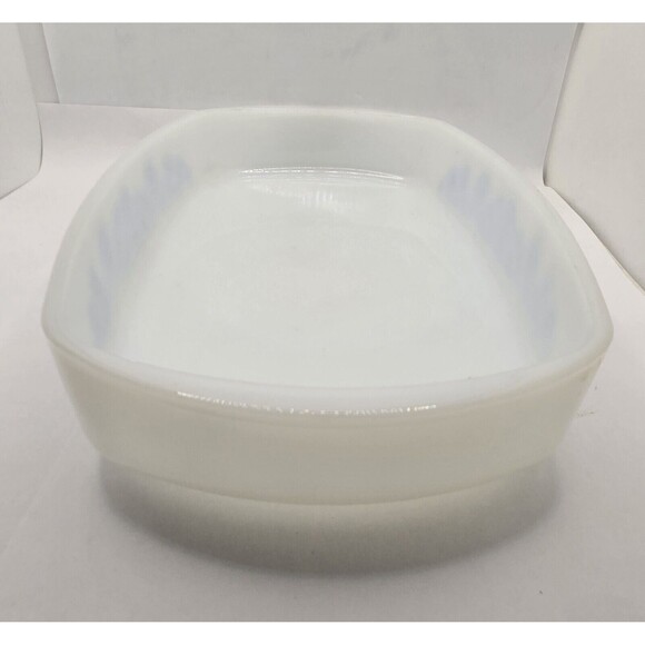 Federal Oven Proof White Milk Glass 1 1/2 Qt Oblong Casserol Dish & Loaf Pan - Picture 11 of 16